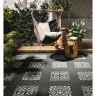 Ribesalbes Squares Spagna matt fekete 20x20 járólap