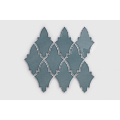 ARABESQUE PAJZS TÜRKISZ FÉNYES