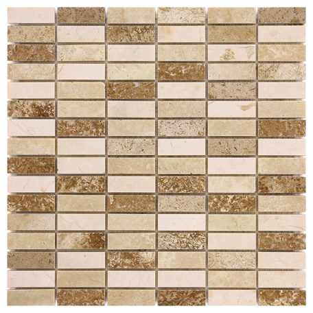 DUNIN TRAVERTINE BLOCK MIX 48 mozaik csempe