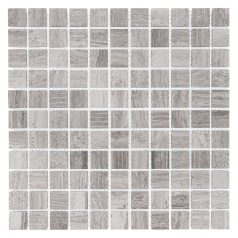 DUNIN WOODSTONE GREY 25 mozaik csempe