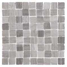 DUNIN WOODSTONE GREY BEND 32 Matt mozaik csempe